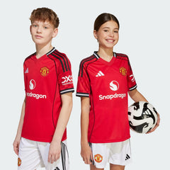 Kids' Manchester United Home Mini Set Shirt & Short 25-26