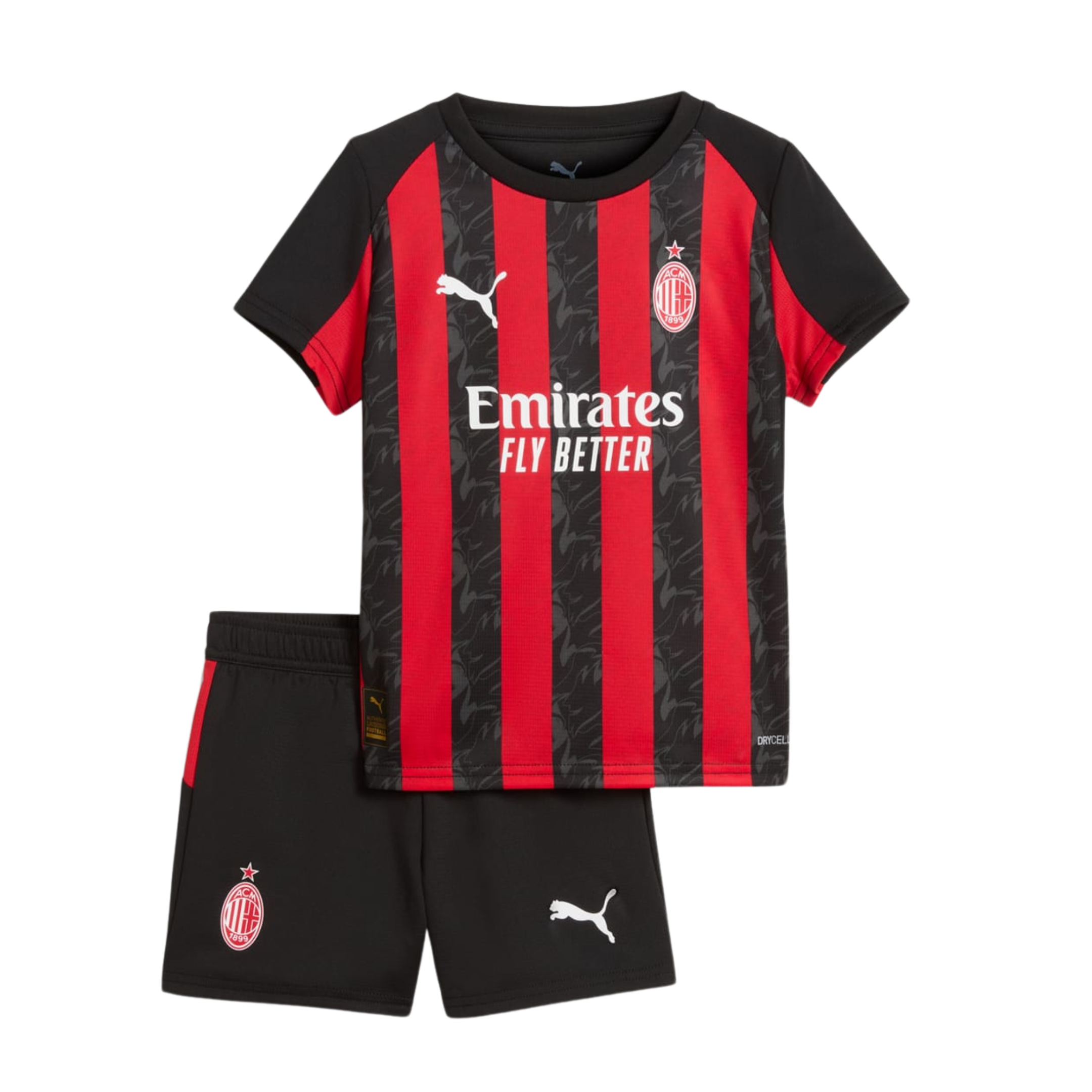 AC Milan 25-26 Home Mini Set Shirt & Short