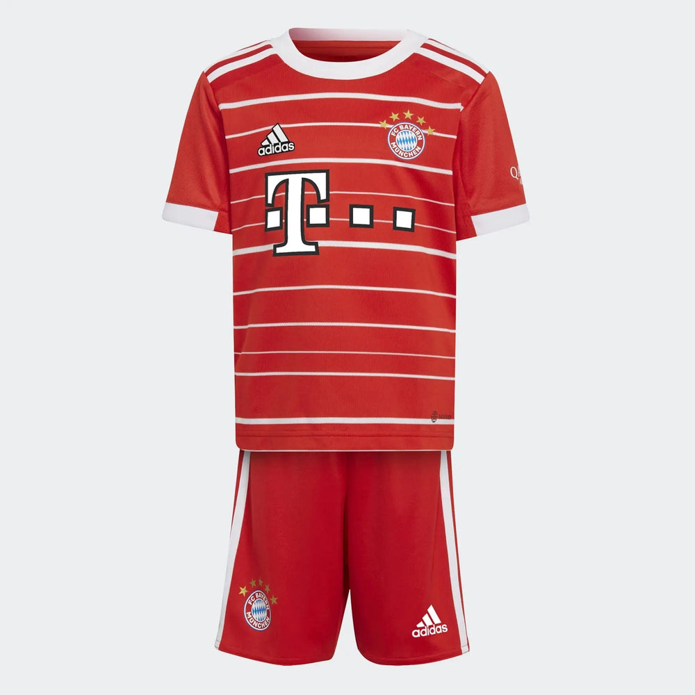 FC Bayern 22/23 Home Kit Full Set T-shirt & short - Football DXB