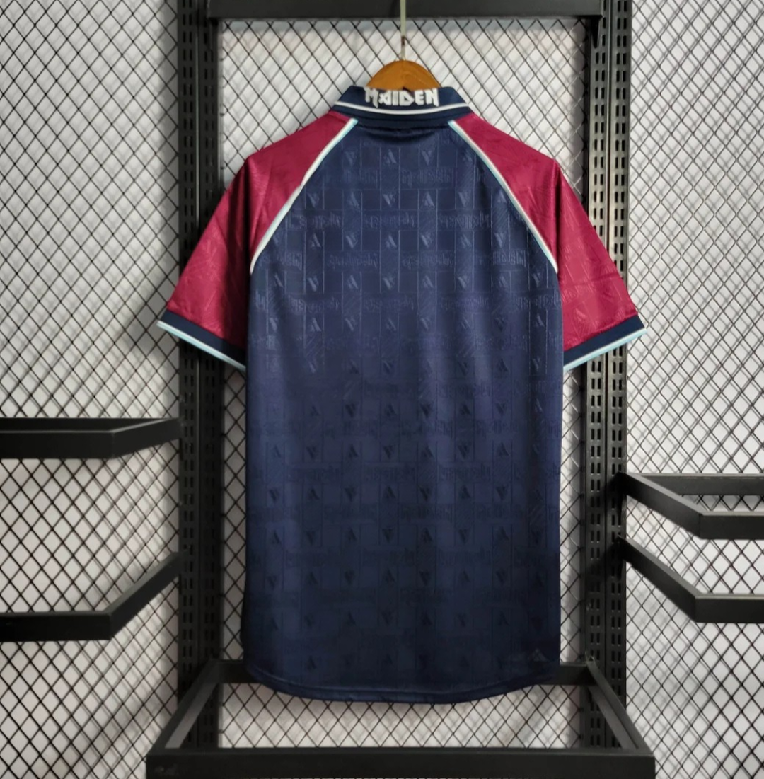 1999 Retro West Ham United Iron Lady Home Football Shirt