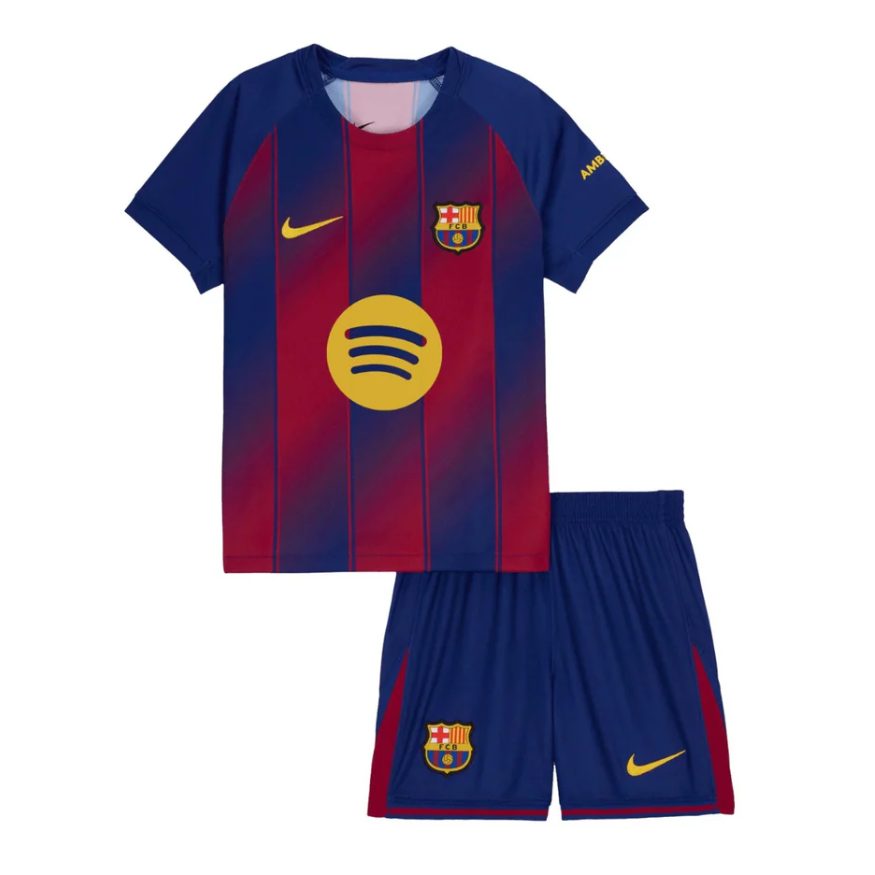 FC Barcelona Home 25-26 Mini Set Shirt & Short