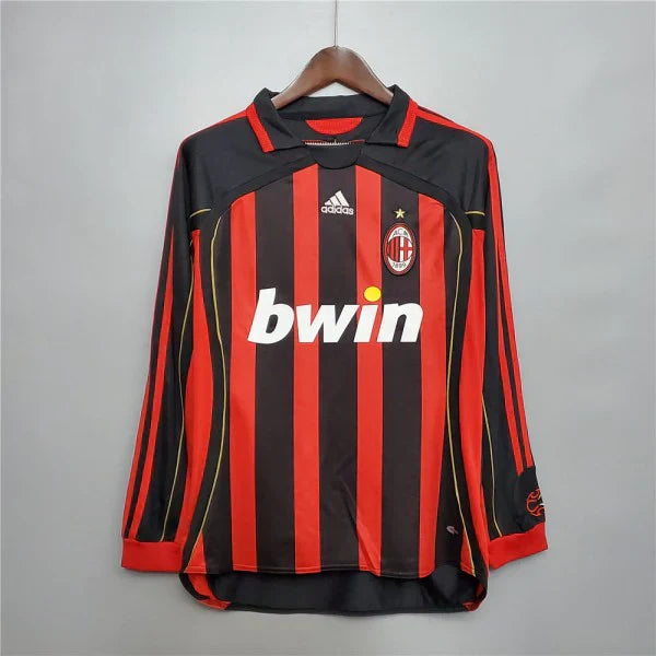 Ac Milan 2006/07 Home Jersey-long Sleeve
