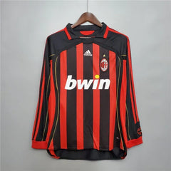 Ac Milan 2006/07 Home Jersey-long Sleeve