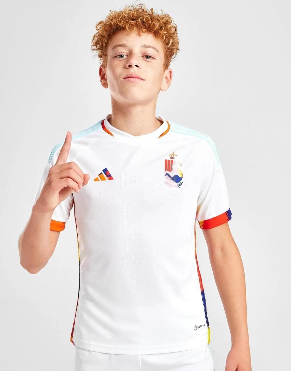 adidas Belgium 2022 Away kit Junior Full Set T-shirt & short