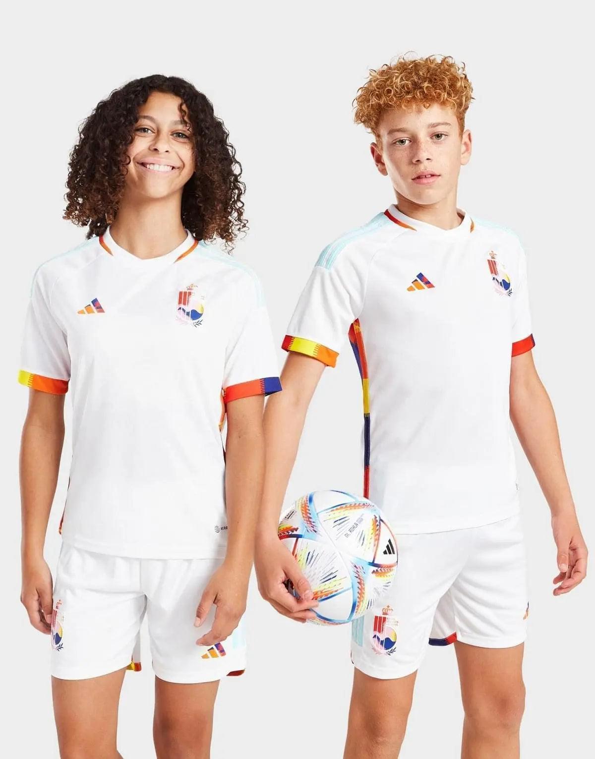 adidas Belgium 2022 Away kit Junior Full Set T-shirt & short