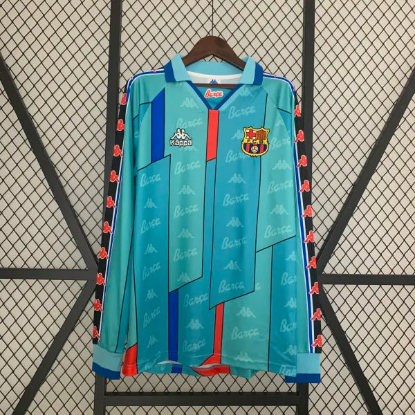 Barcelona 96-97 Away Kit Long Sleeves
