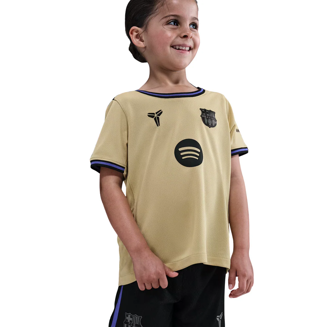 FC Barcelona Away 25-26 Mini Set Shirt & Short