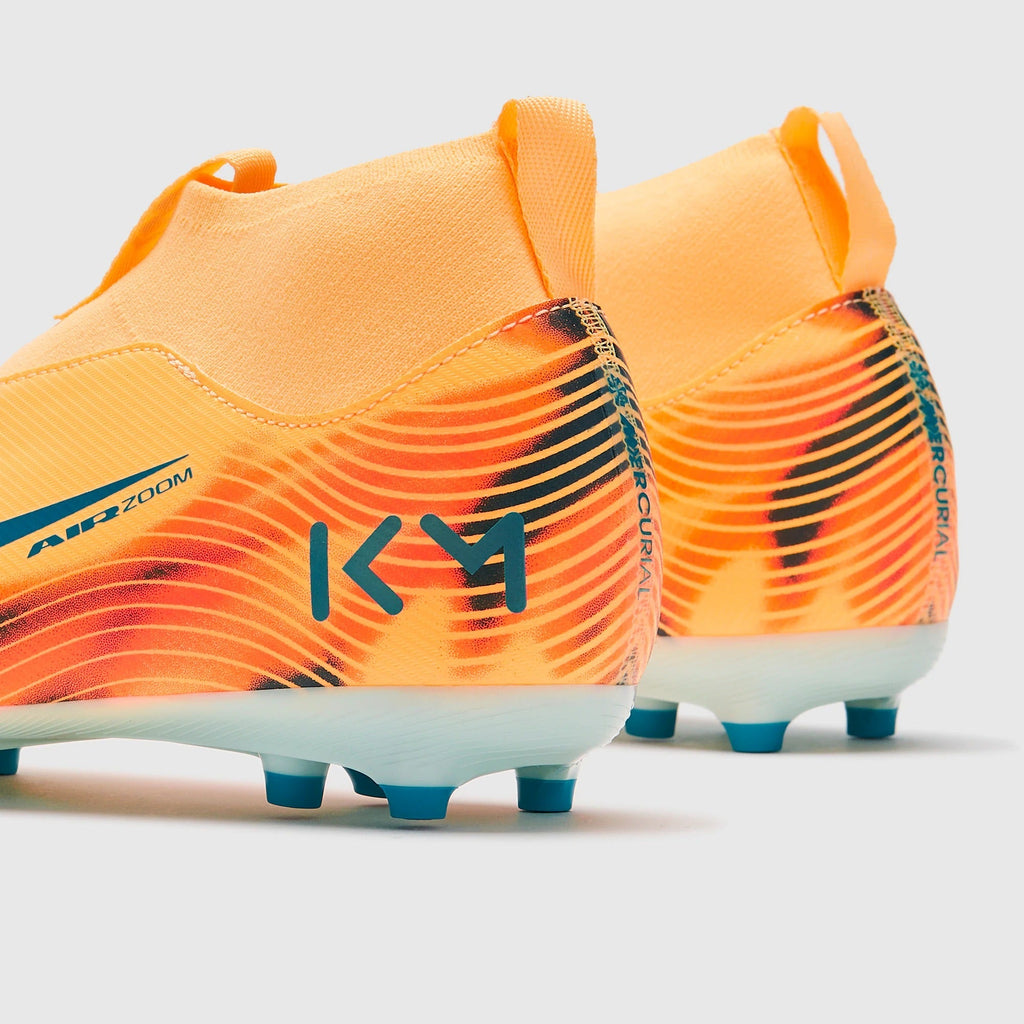 حذاء نايكي للأطفال إير زوم ميركوريال سوبرفلاي 10 أكاديمي × مبابي FG/MG