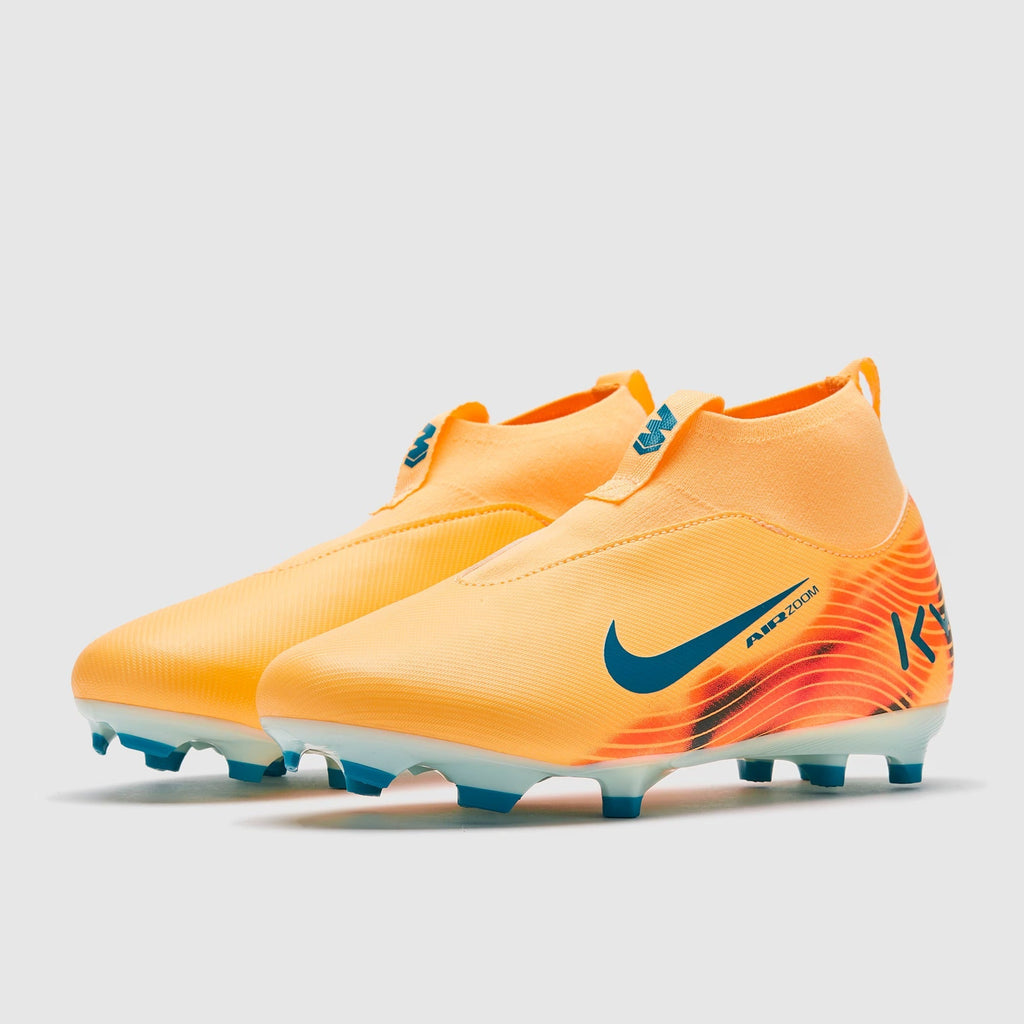 حذاء نايكي للأطفال إير زوم ميركوريال سوبرفلاي 10 أكاديمي × مبابي FG/MG